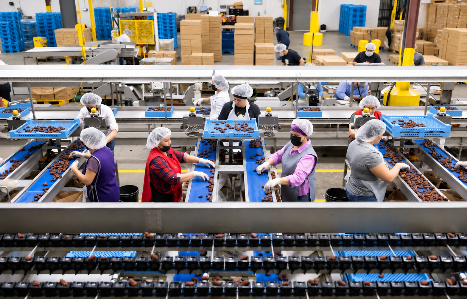 Packing house line
